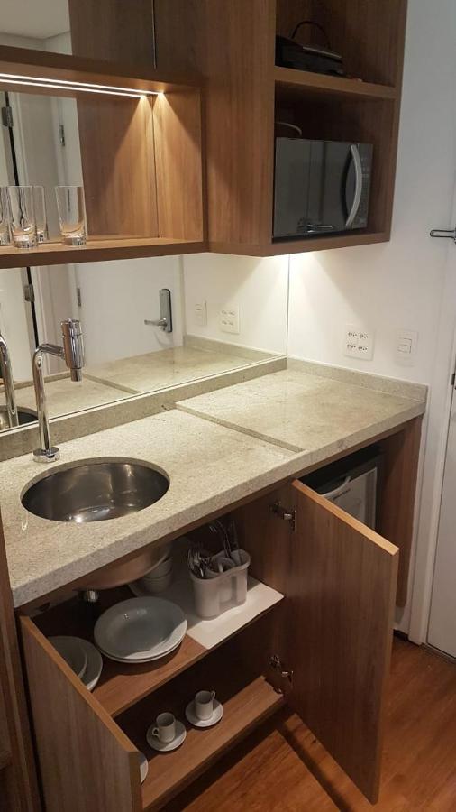 Loft Com Piscina, Academia, 100 Metros Do Metro Apartment Сао Паоло Екстериор снимка