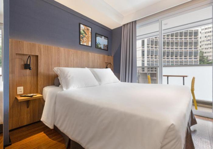 Loft Com Piscina, Academia, 100 Metros Do Metro Apartment Сао Паоло Екстериор снимка