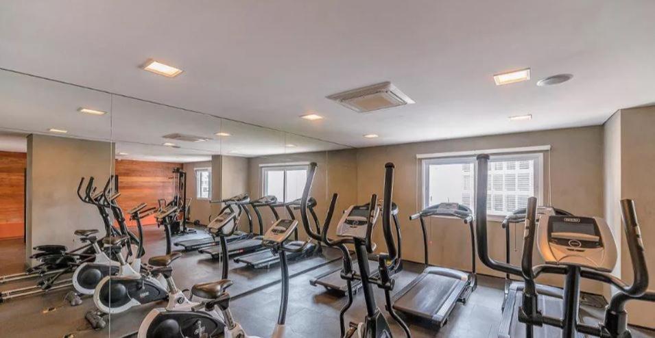 Loft Com Piscina, Academia, 100 Metros Do Metro Apartment Сао Паоло Екстериор снимка